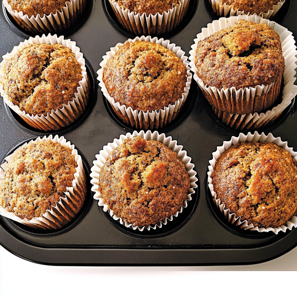Recipe preparation for Spiced Carrot & Flax Muffins