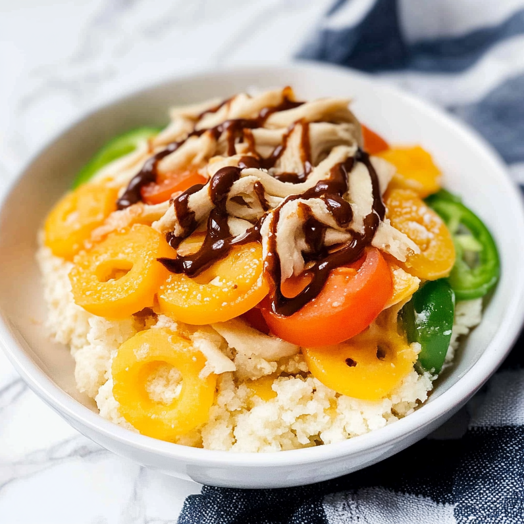 Recipe preparation for Crock Pot Hawaiian Haystacks