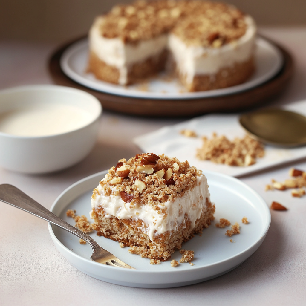 Recipe preparation for Carrot Cake Tres Leches Cups