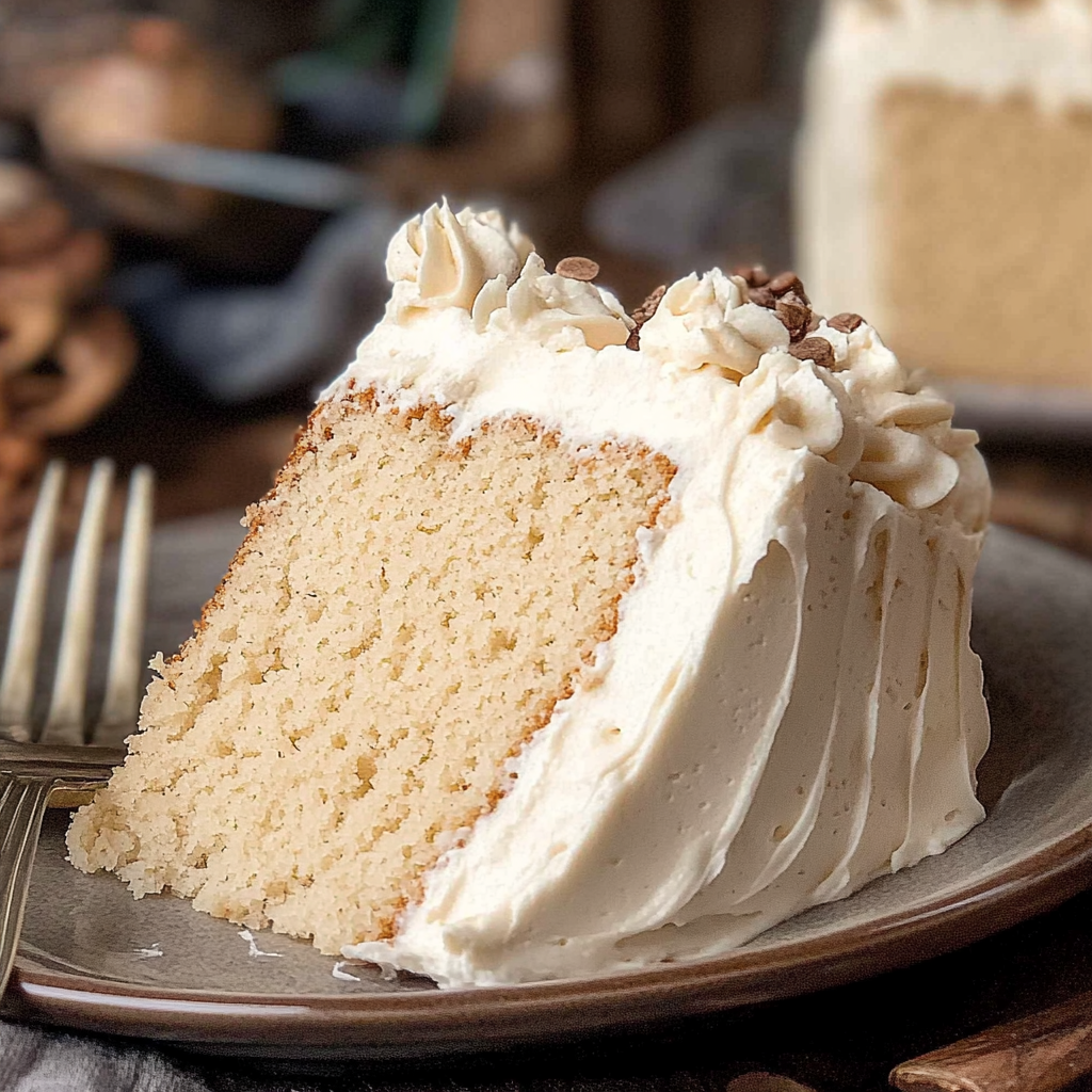 Recipe preparation for Brown Butter Cake