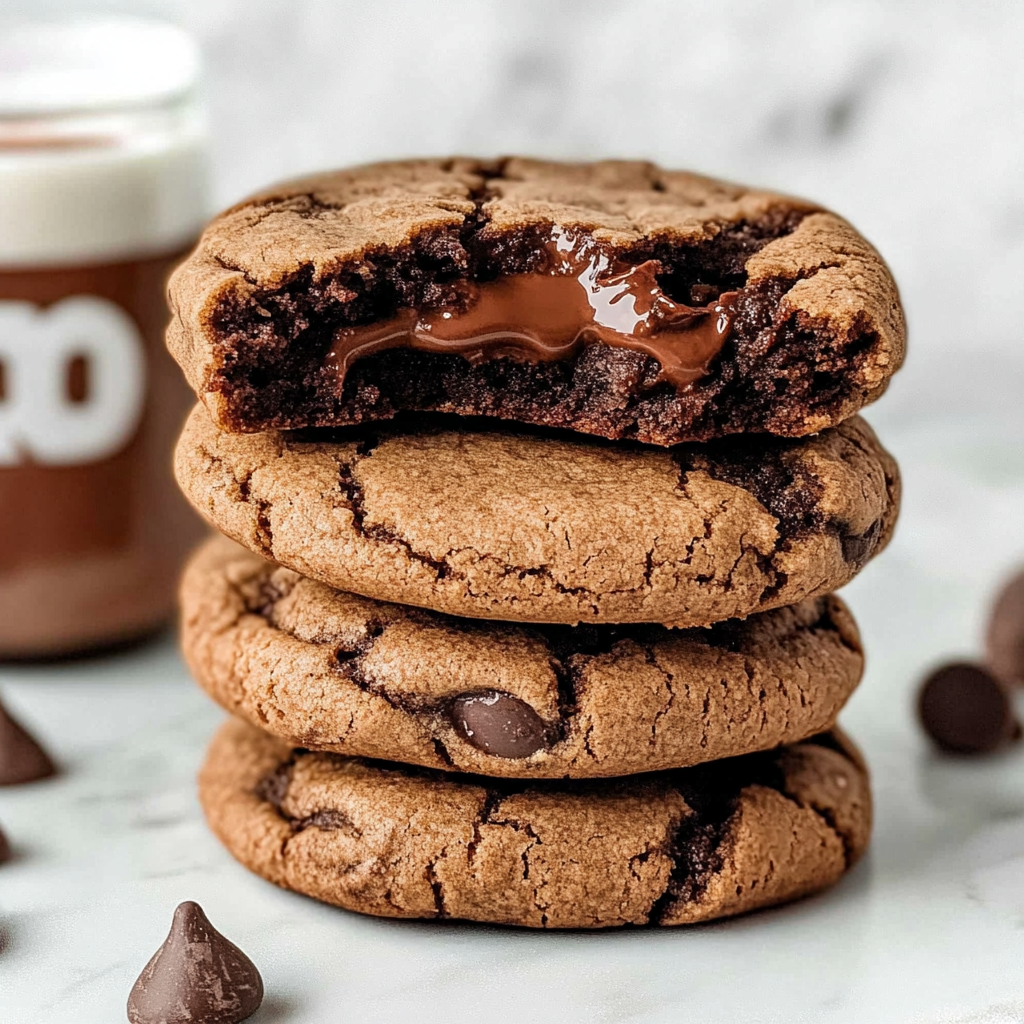 Recipe preparation for Nutella Cookies